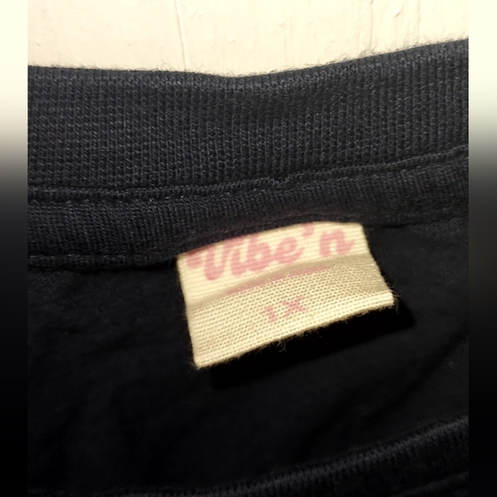 Vibe Dark Blue Tee - Picture 2 of 3